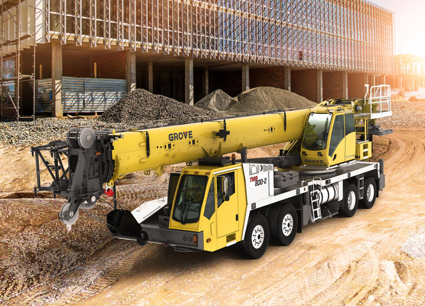 New Grove TMS800-2 From Manitowoc boosts productivity with easier roading and ‘big crane’ features